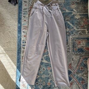 Grace Karin Light Gray Women's Trousers